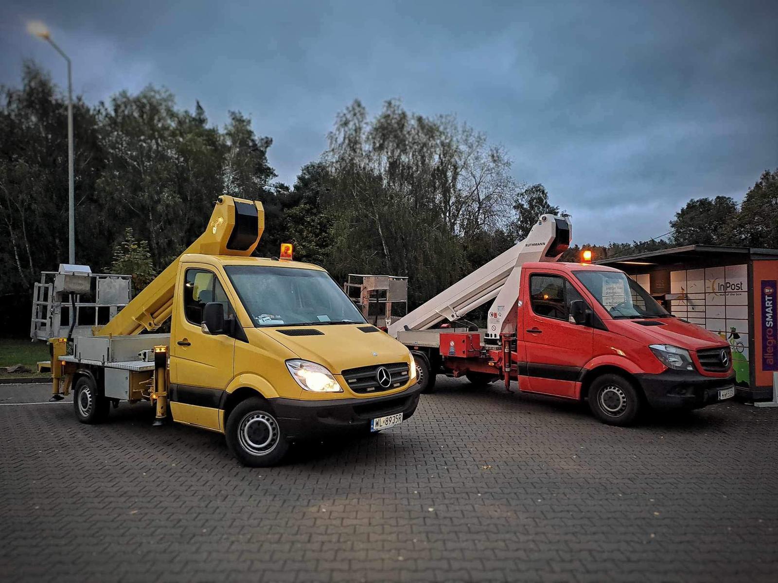 Ruthmann TB220 — podnośnik koszowy PINUS Warszawa